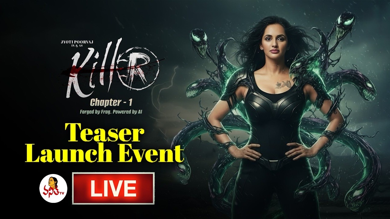 🔴 LIVE : Killer Movie Teaser Launch Event LIVE | Jyoti Poorvaj | Poorvaaj | Vanitha Tv