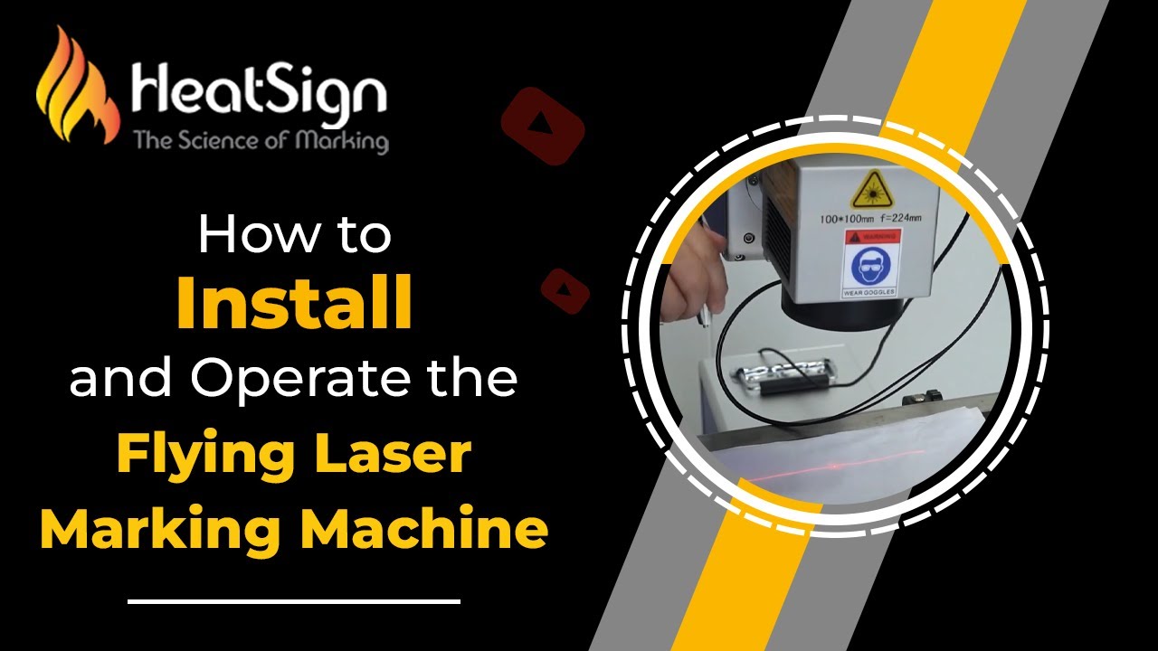 How to Install & Operate Flying Laser Marking Machine for Production Line?