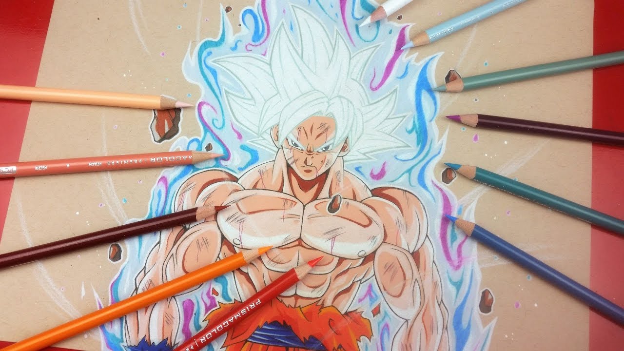 Drawing ✖️ GOKU MASTERED ULTRA INSTINCT ✖️ | TolgArt