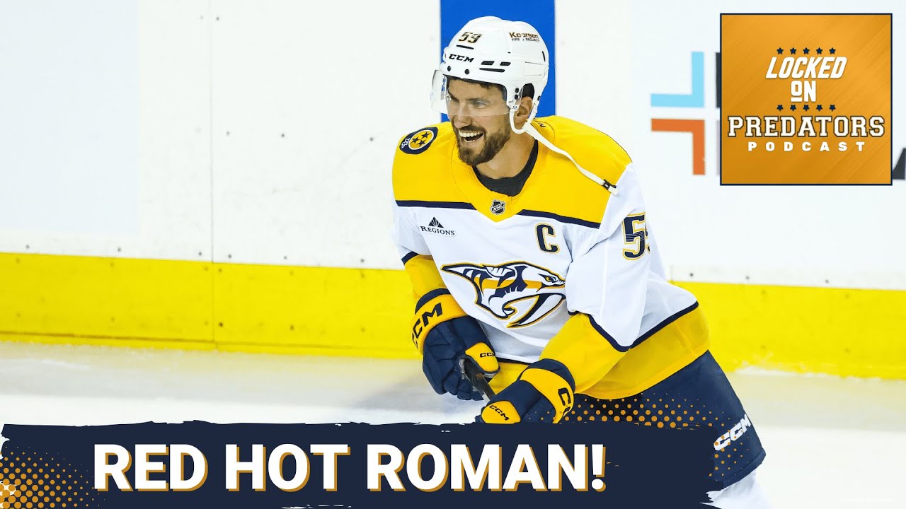 RED HOT Roman | Predators captain approaches career milestones heading into this week