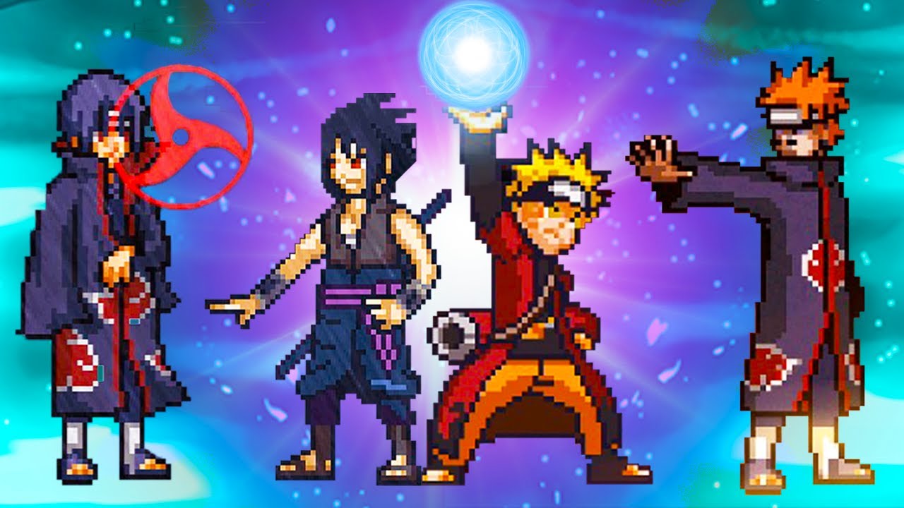 LUTAS ÉPICAS DE NARUTO, RECRIADAS NO MUGEN