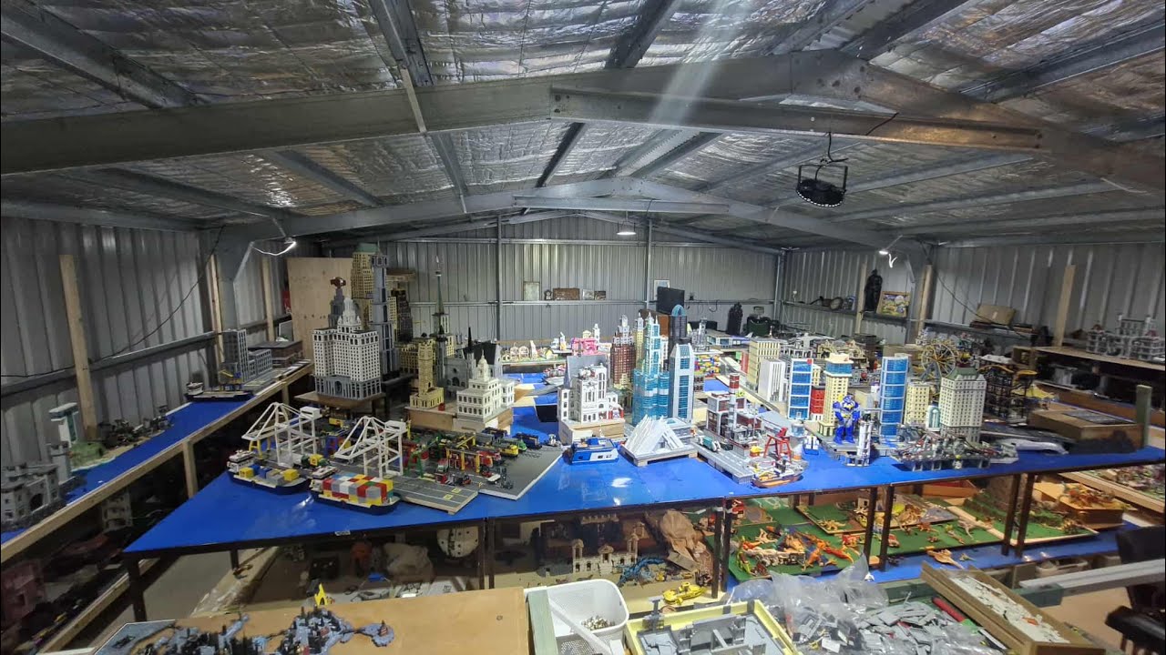 🏙️ My LEGO City Layout Just Got HUGE! | From Slaughter Swamp to Wayne Manor