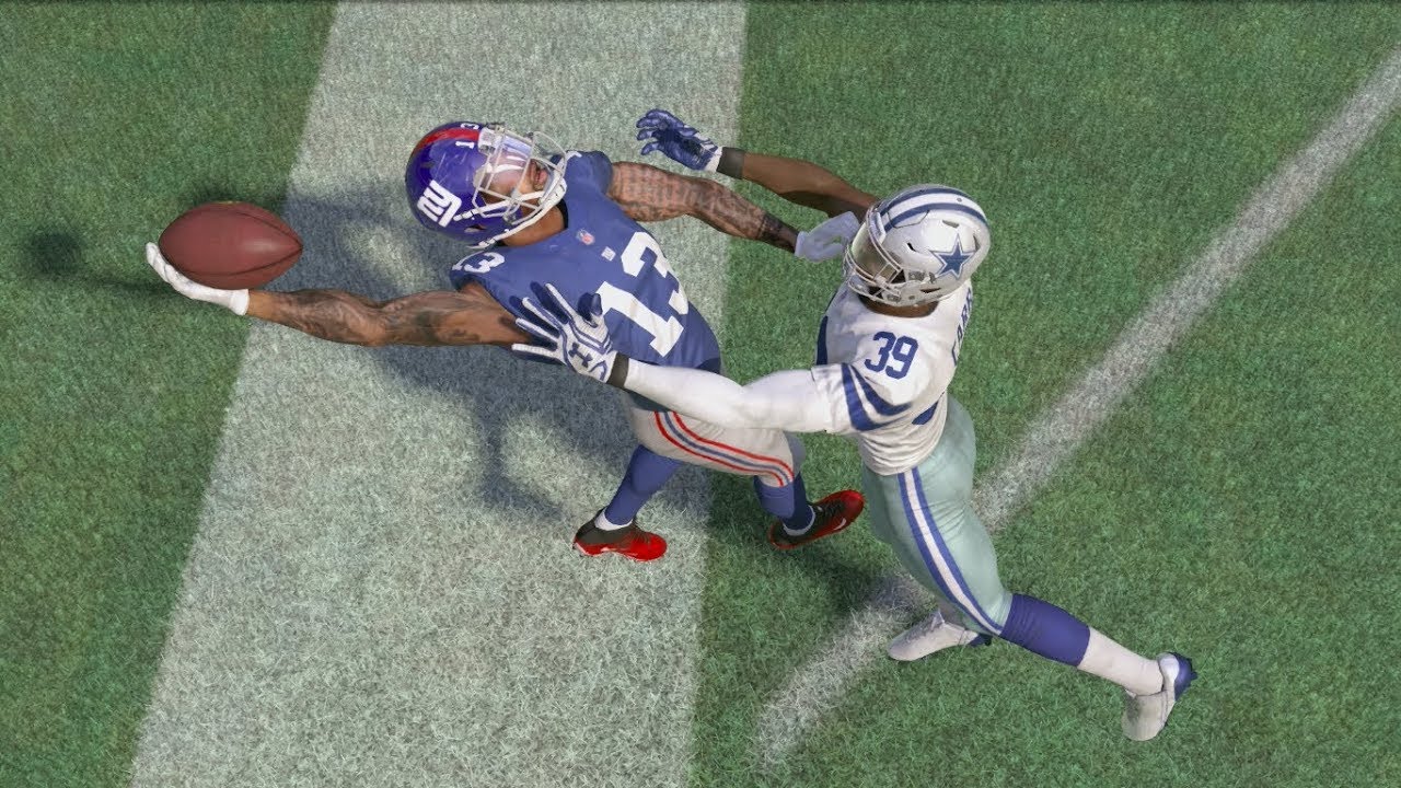 Can I Recreate the Famous Odell Beckham Jr Catch in Madden !? Funny Madden Challenge