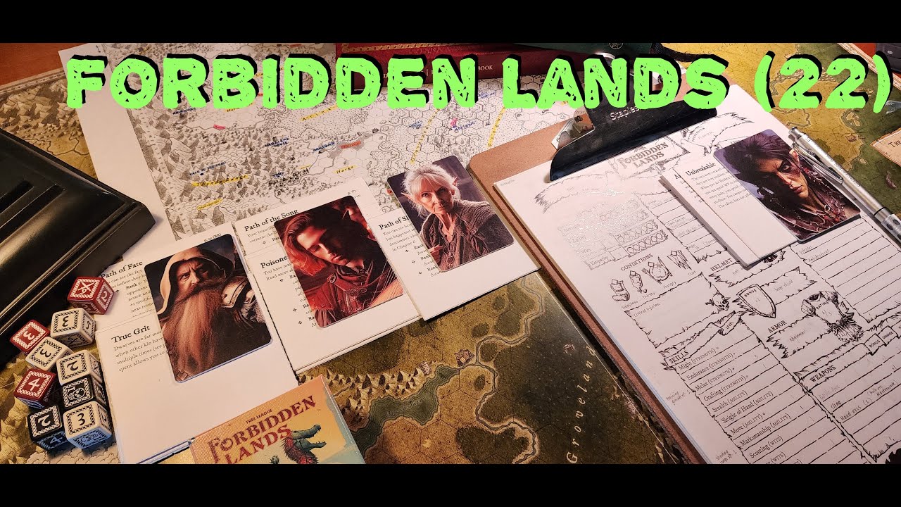 Forbidden Lands RPG Solo- Hexcrawl (22)