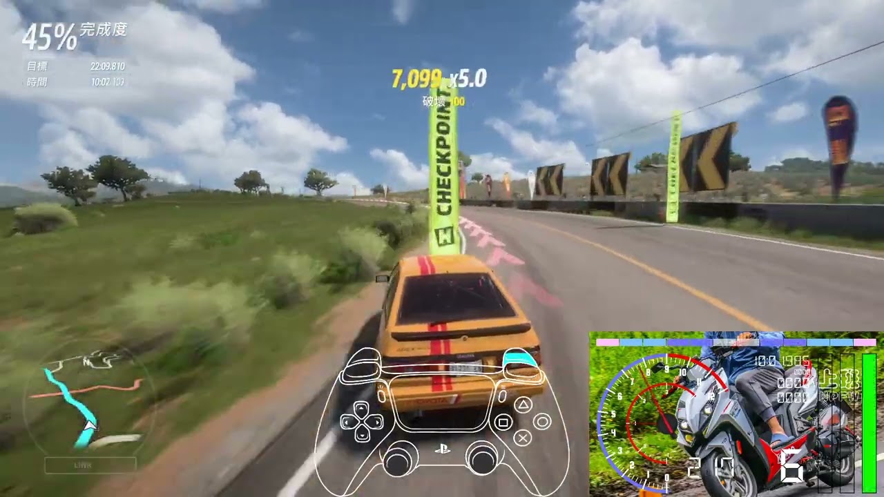 [紀錄刷新] A級+後驅+混合道路=人要夠強 | FH5 苦行賽道 / Treuno GT-Apex / A / RWD / 21:53.191 | #forzahorizon5