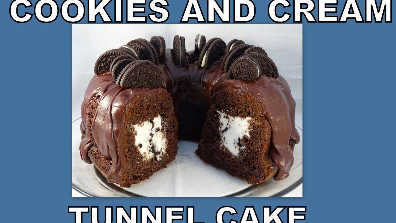 Cookies and Cream Tunnel Cake - with yoyomax12