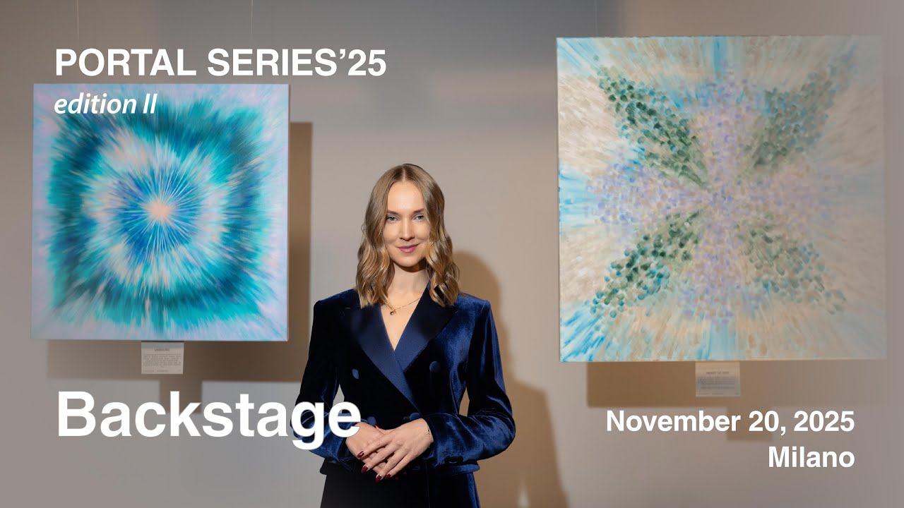 November 20 - Backstage of Portal Series'25 second vernissage in Milan, 2025 / Lauma Survilo
