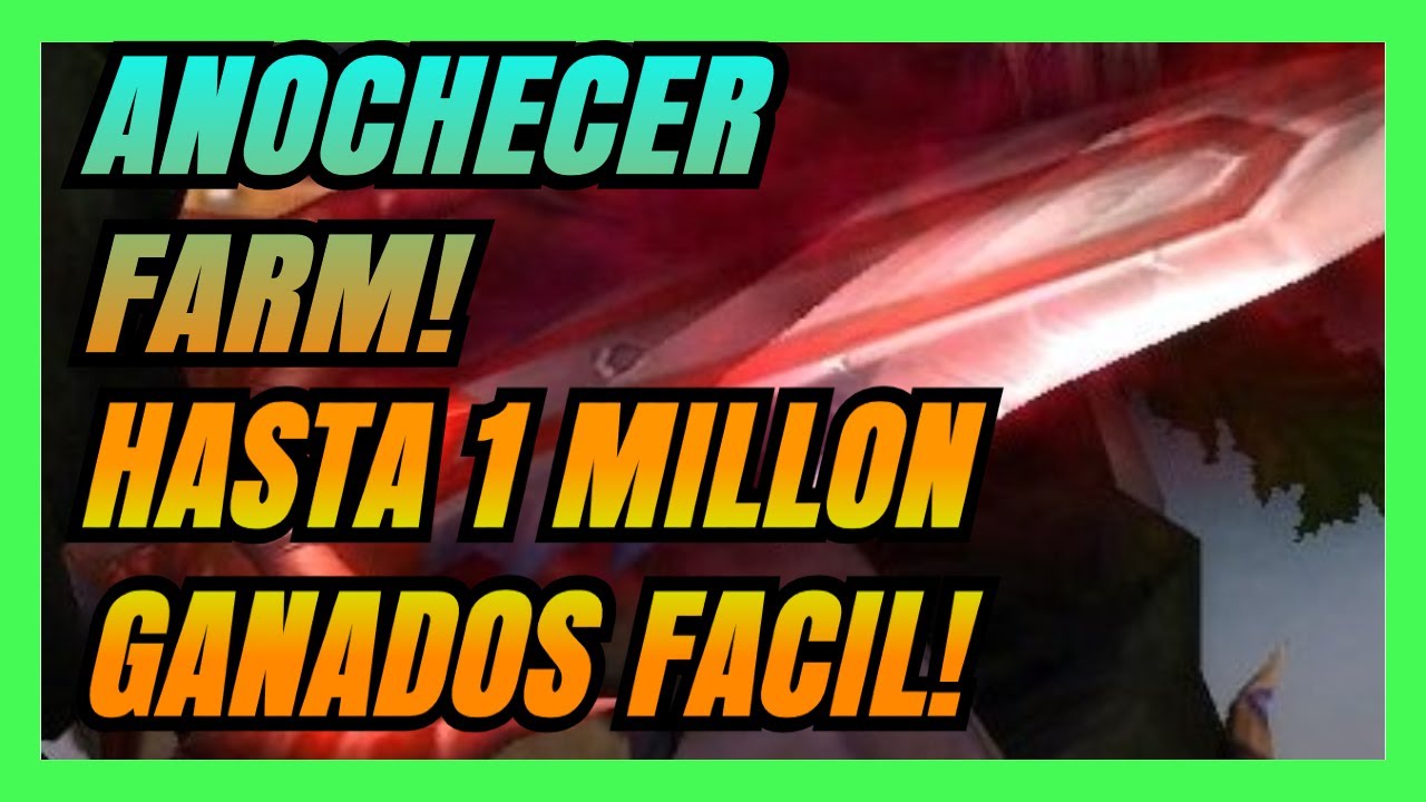 LA FORMA DE FARMEAR SOLO HASTA 1 MILLON DE ORO CON UN ITEM FACILMENTE Y SIN DRAGONFLIGHT | DANTAES