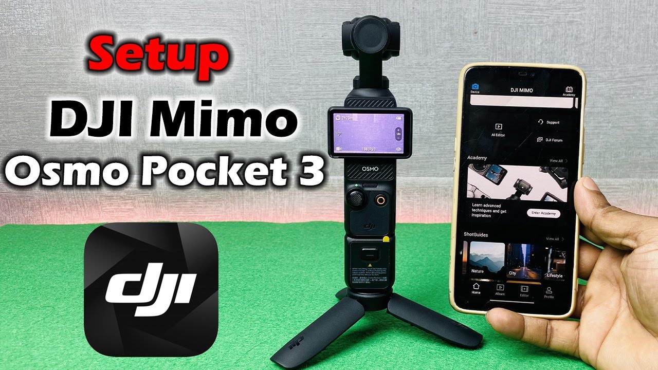 How to Setup DJI Osmo Pocket 3 with DJI Mimo App on Android Phone