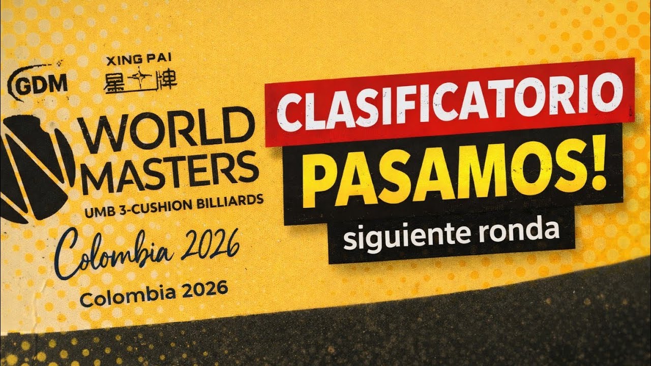 Clasificación para world masters 