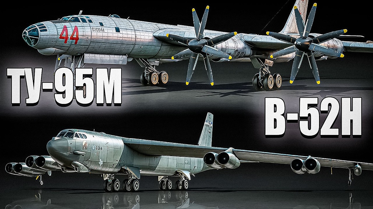 Ту-95М и B-52H стратегические бобры в War Thunder. Обзор