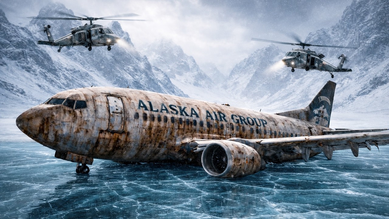“Abandoned $BILLION Alaska Air Group Aircraft Restored from a Frozen Ocean | ASMR”