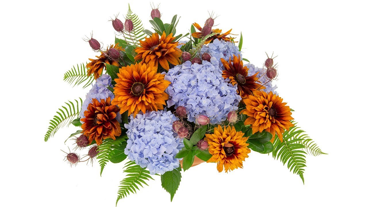 Центральная композиция &laquo;Подсолнух&raquo;