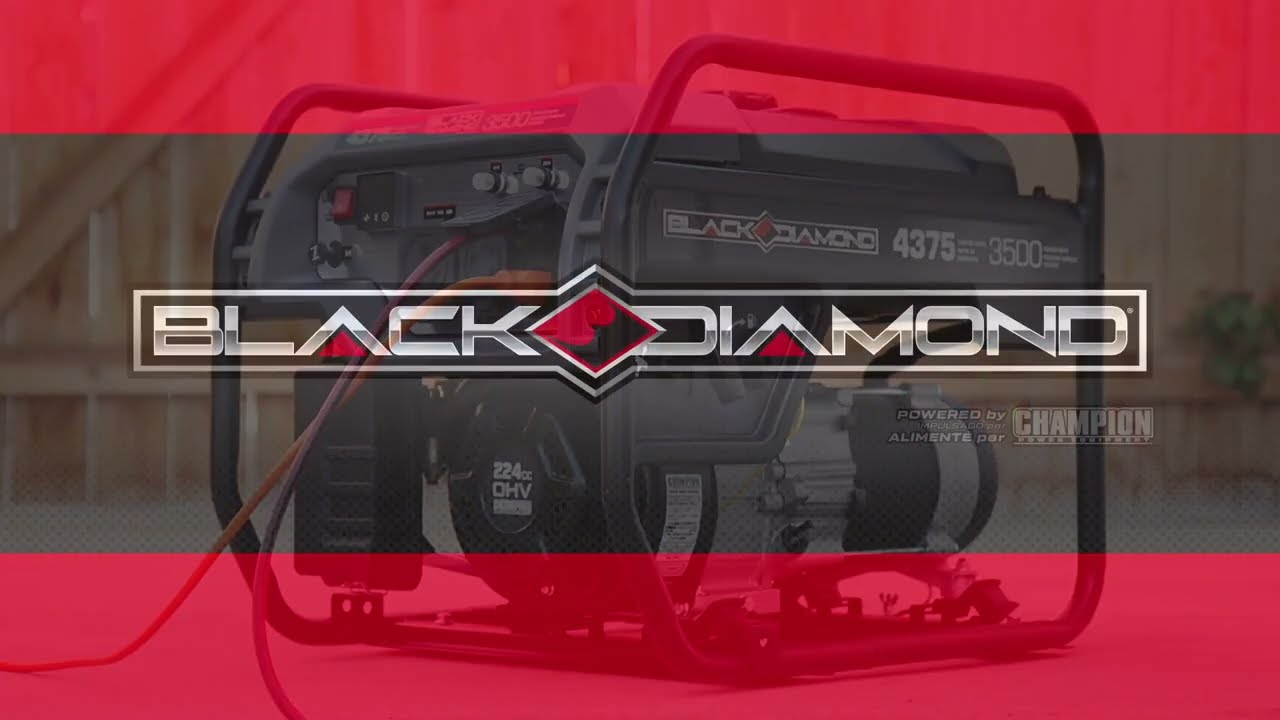Black Diamond 3500w Generator