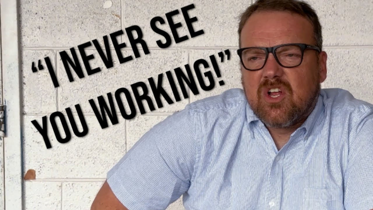 When your boss NEVER catches you working