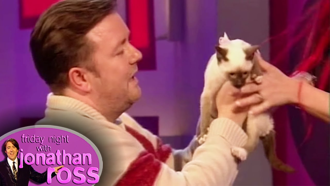 The Day Ricky Gervais Received His Kitten - Rest In Peace, Ollie! | Friday Night With Jonathan Ross