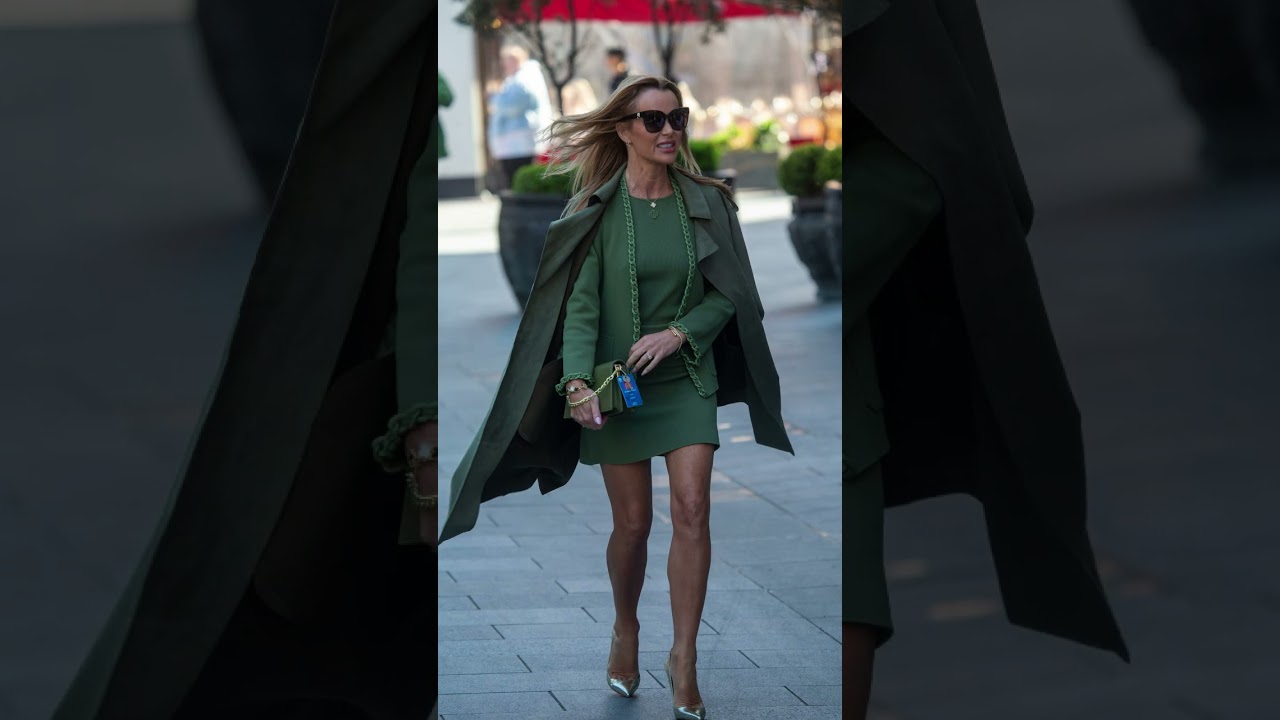 Amanda Holden at the Global Radio Studios 