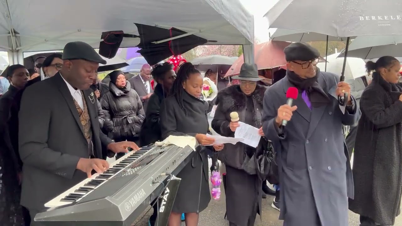 My Wife Evette & Bro Paul Sing - This is my Story Marlene Burial Sing Along