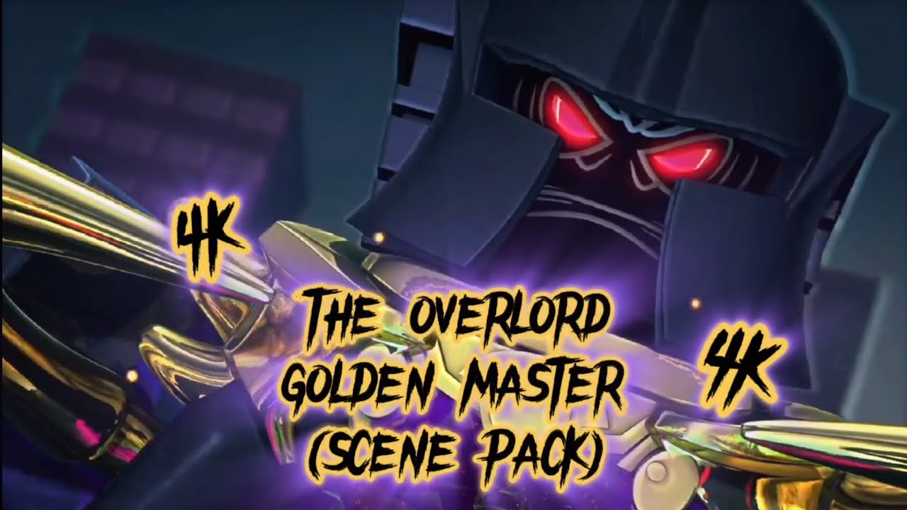 Ninjago: The Overlord (Golden Master Form) 😈 (SCENE/CLIPS) Pack 4k🎥 #ninjago #clippacks