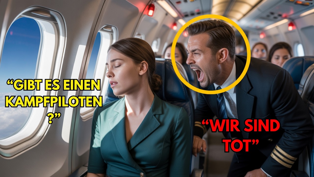Kapitän schrie: Wir sind tot! Gibt es einen Kampfjet-Piloten? Dann öffnete sie die Augen