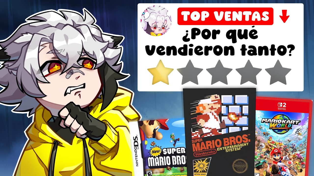 Probé el juego MÁS VENDIDO de CADA CONSOLA de Nintendo