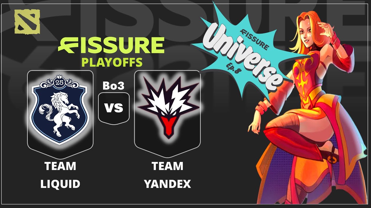 🔴[LIVE] TEAM LIQUID vs YANDEX TEAM | BO3 | FISSURE Universe: Episode 8 #dota2live