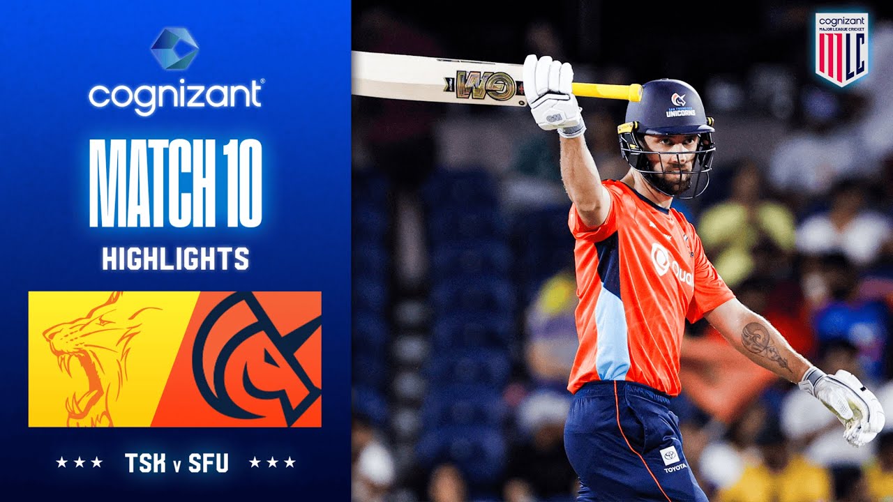 Cognizant Major League Cricket 2025 Match Highlights | Texas Super Kings vs San Francisco Unicorns