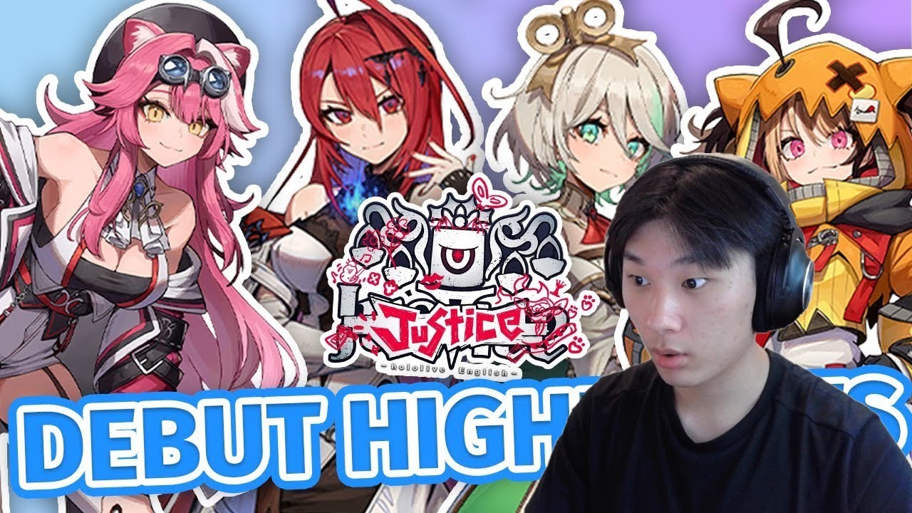 Reacting To It's Time for Justice! - HoloJustice Debut Highlights