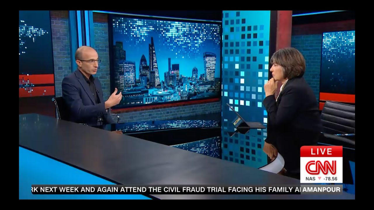 Yuval Noah Harari on CNN Amanpour | Hamas' aim was 'to assassinate any chance for peace'