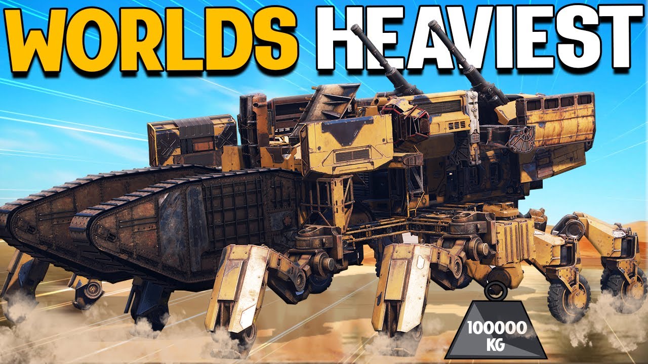 THE HEAVIEST CREATIONS IN CROSSOUT!