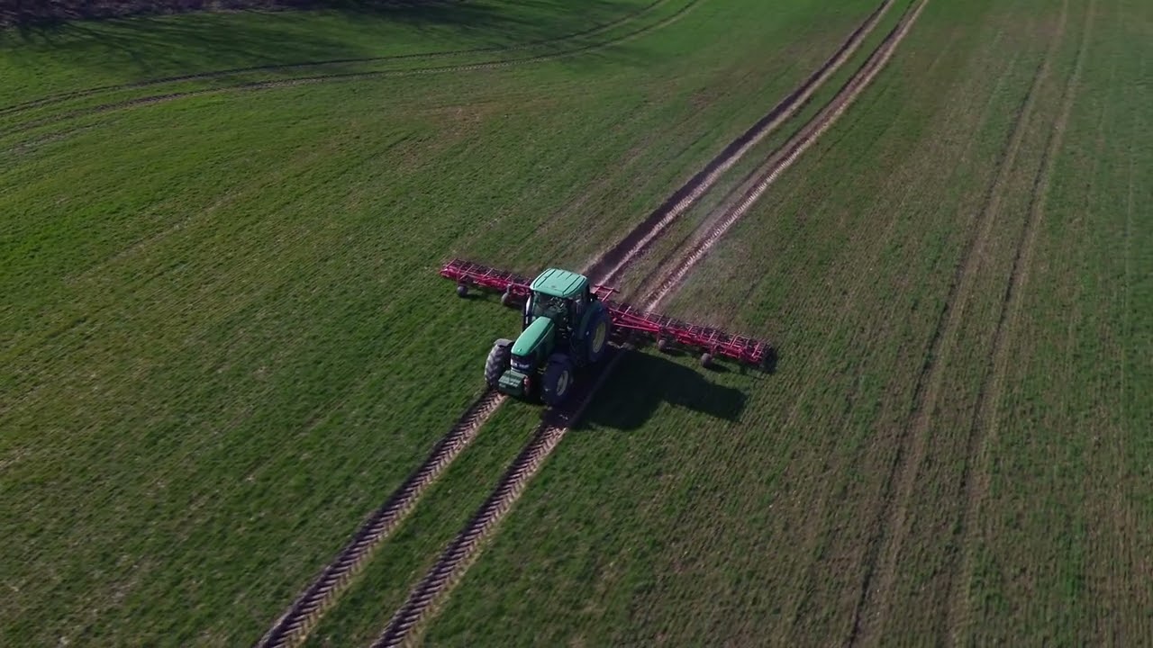 John Deere 6920 - Gyomfésűzés - Pereszlényi SHR