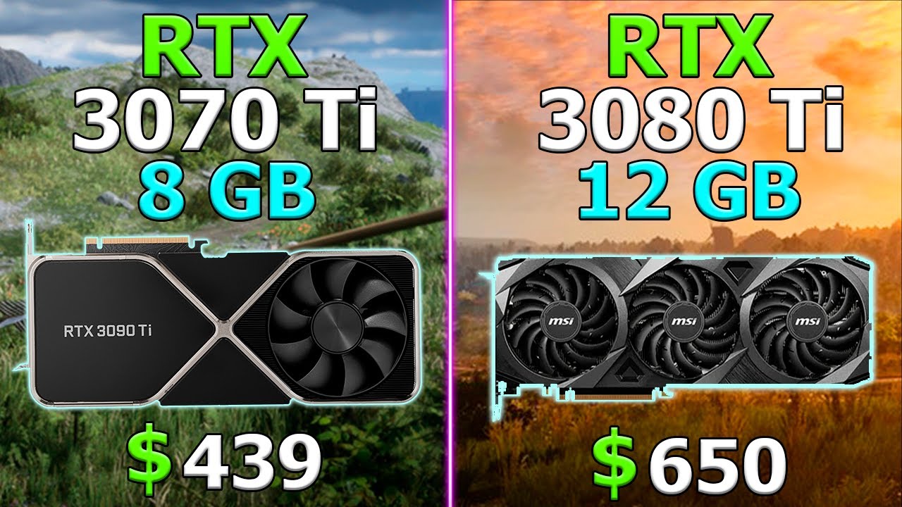 RTX 3070 Ti vs RTX 3080 Ti - Test in 10 Games