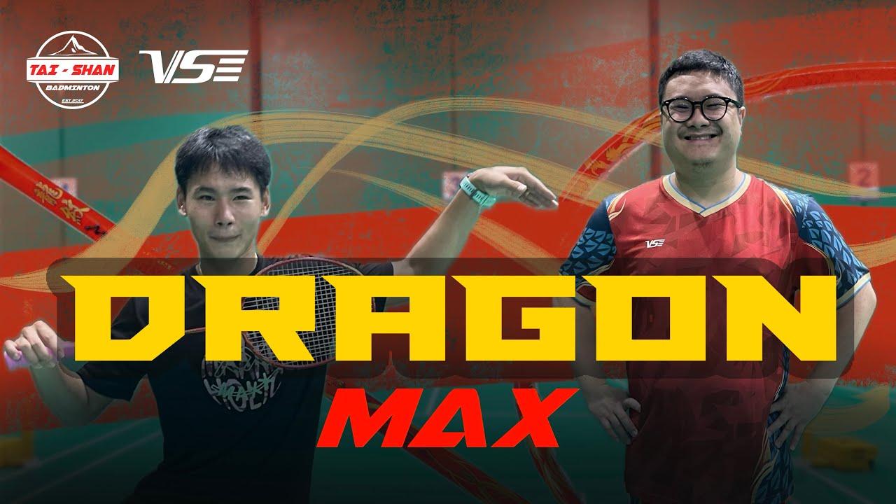 รีวิวไม้แบด Venson DRAGON MAX สีแดงแรงแน่นอน แต่ราคาเดิมนะ | Tai Shan Badminton