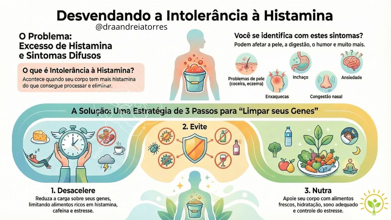 INTOLERÂNCIA À HISTAMINA | APRENDA NUTRIÇÃO