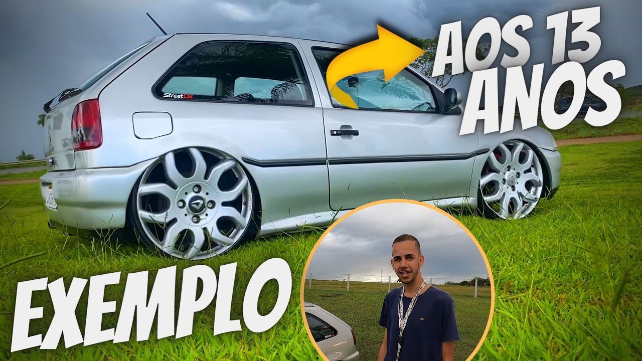 COM 13 ANOS DE IDADE OLHA O QUE ELE FEZ
