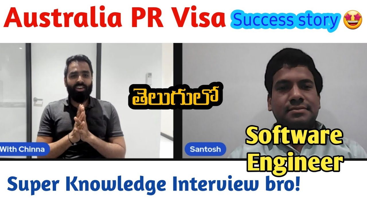 Australia PR visa Success story in Telugu| Visa info Telugu