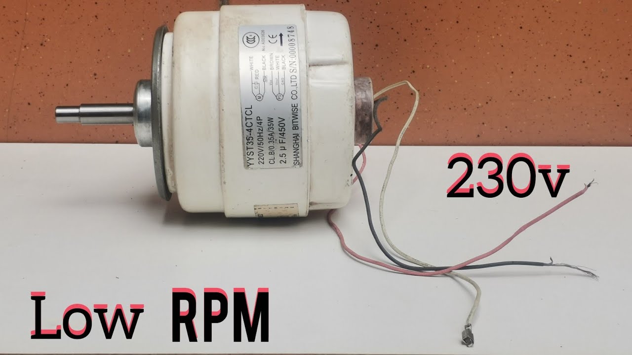 I turn 35w motor into 200w generator #free energy #how to make high voltage generator 