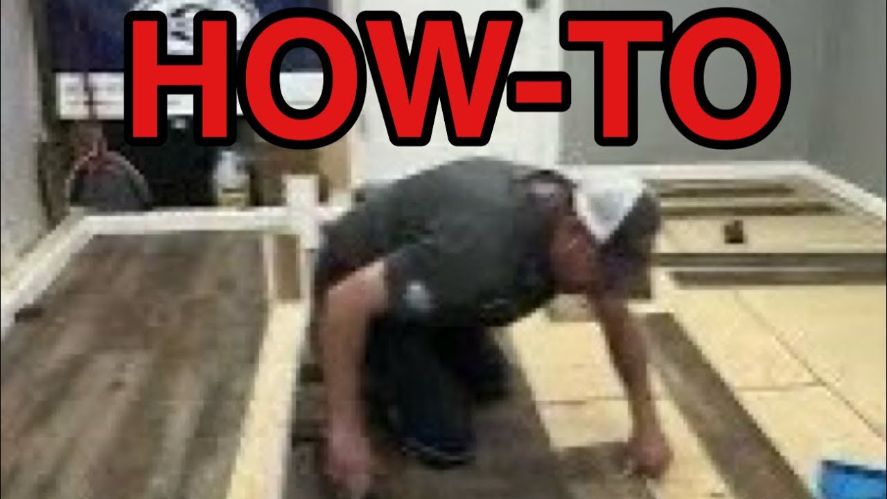 How to install vinyl plank flooring