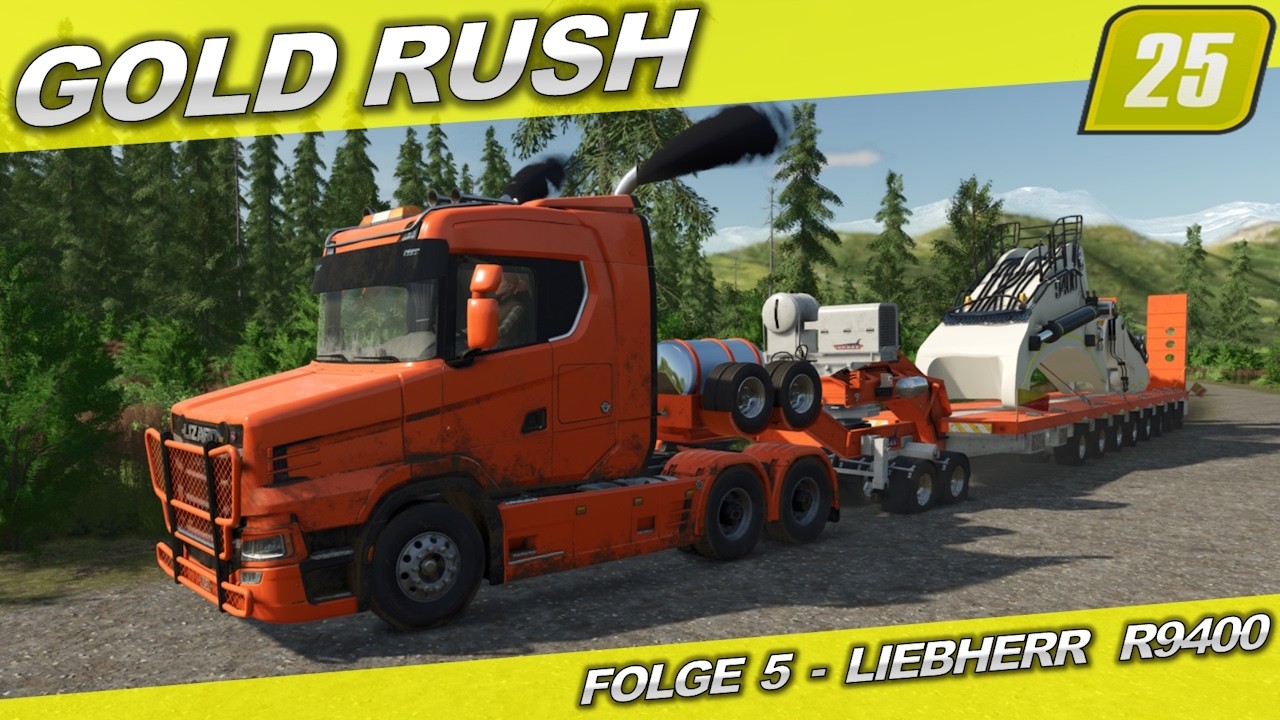 GOLDRAUSCH - Folge 5 | LIEBHERR R 9400 #ls25 #fs25