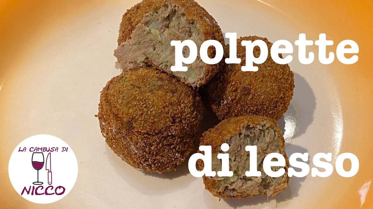Polpette di lesso, con lo chef Maria Vittoria
