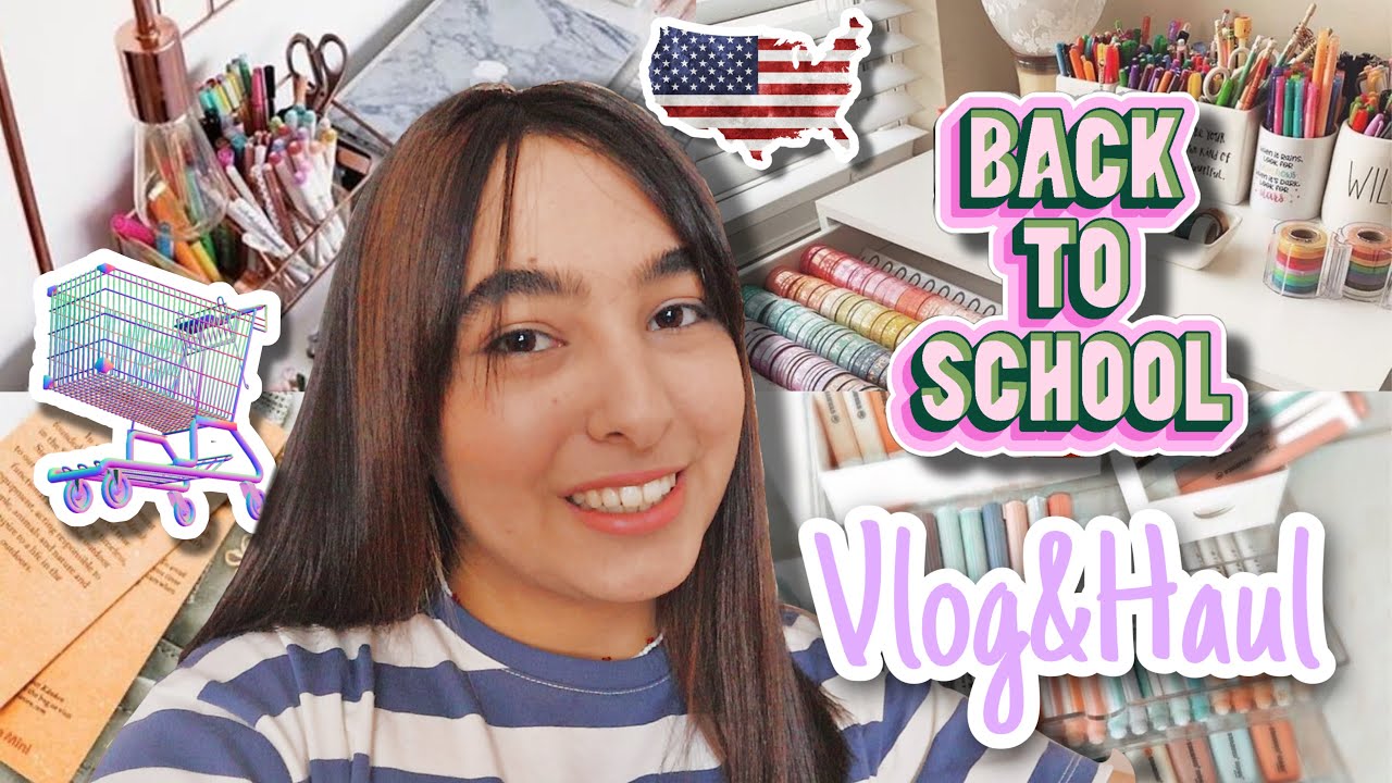 VLOG & HAUL 🇺🇸🛒| Դպրոցական գնումներս Ամերիկայում 📚 | SHOPPING VLOG | school supplies 💭