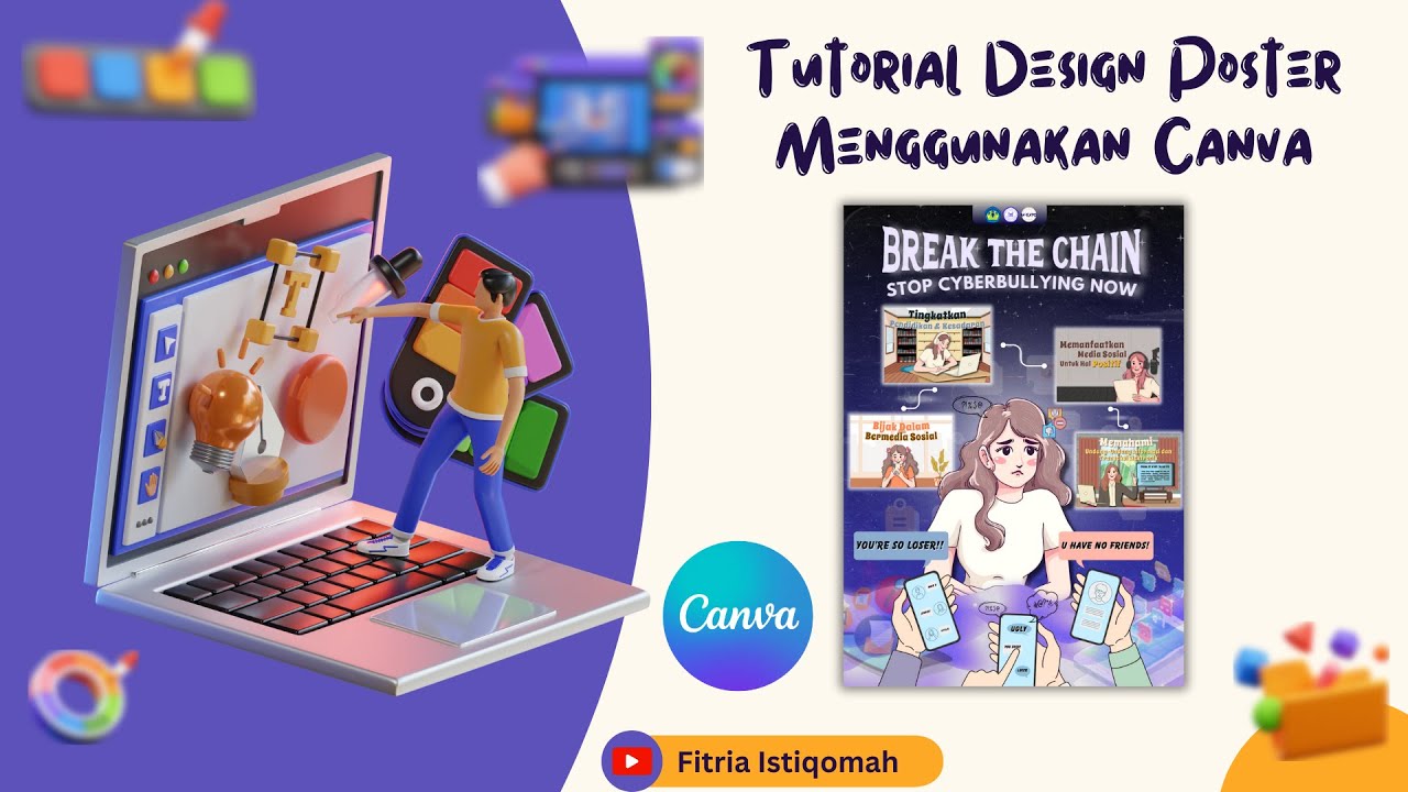 Tutorial Poster Canva Tema 
