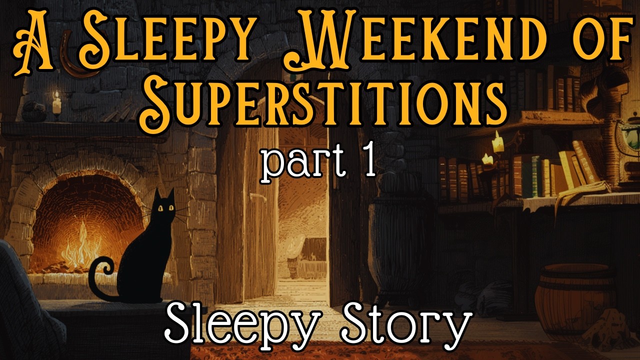 🌧️ RAINY STORY for SLEEP: A Sleepy Weekend of Superstitions: Part 1 | A Relaxing Story with Rain