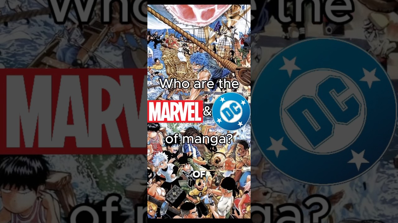 #shueisha #kodansha #shogakukan #shonenjump #shonenmagazine #shonensunday #manga #marvel #dc