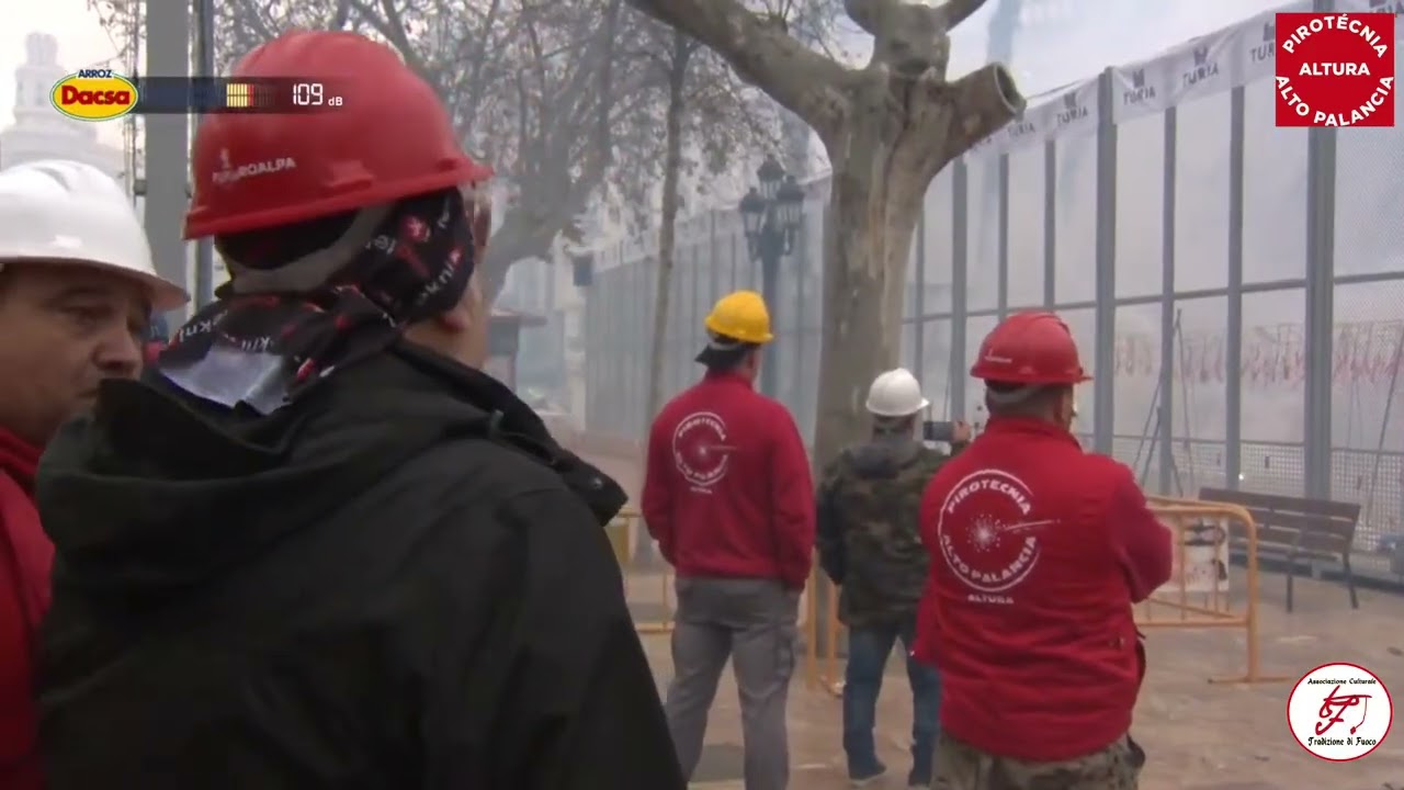 4K Valencia - Las Fallas 2026 - 3 Marzo - Pirotecnia Alto Palancia