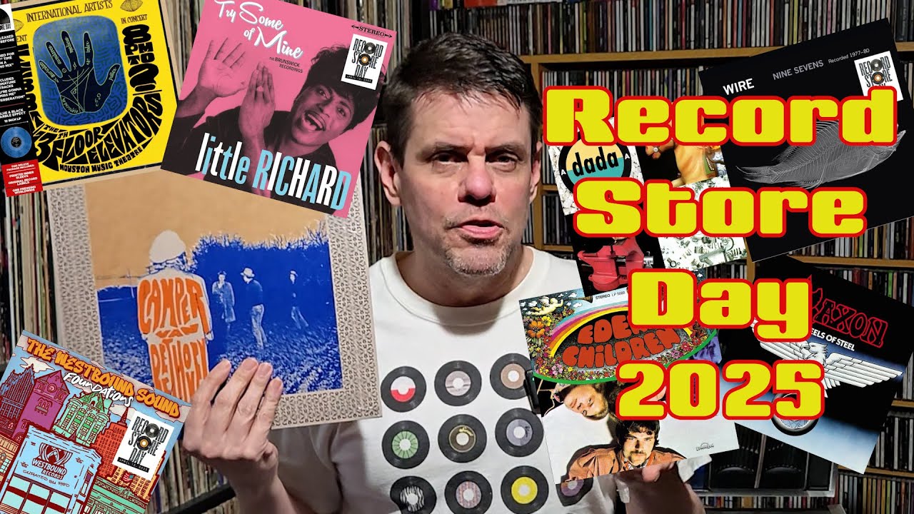 Record Store Day 2025: The records I got and the scene at the store