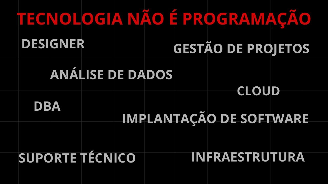 A ÁREA DE TECNOLOGIA