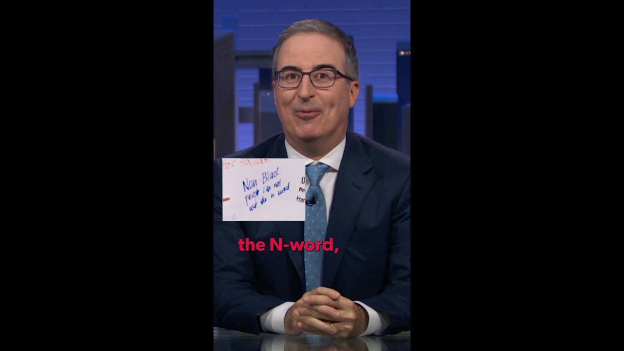 People be starting universities just for an excuse to use the n-word | Last Week Tonight | BINGE