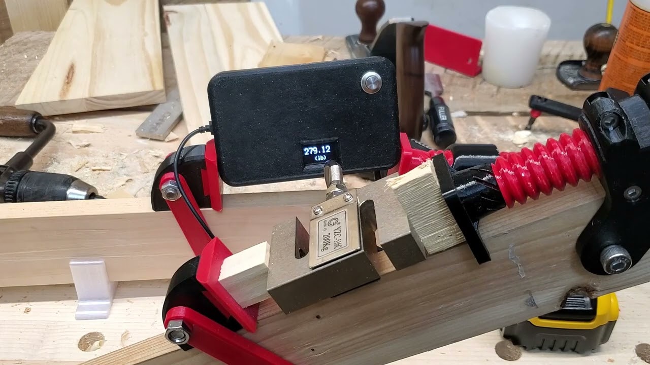 3d Printed  Clamp Testing