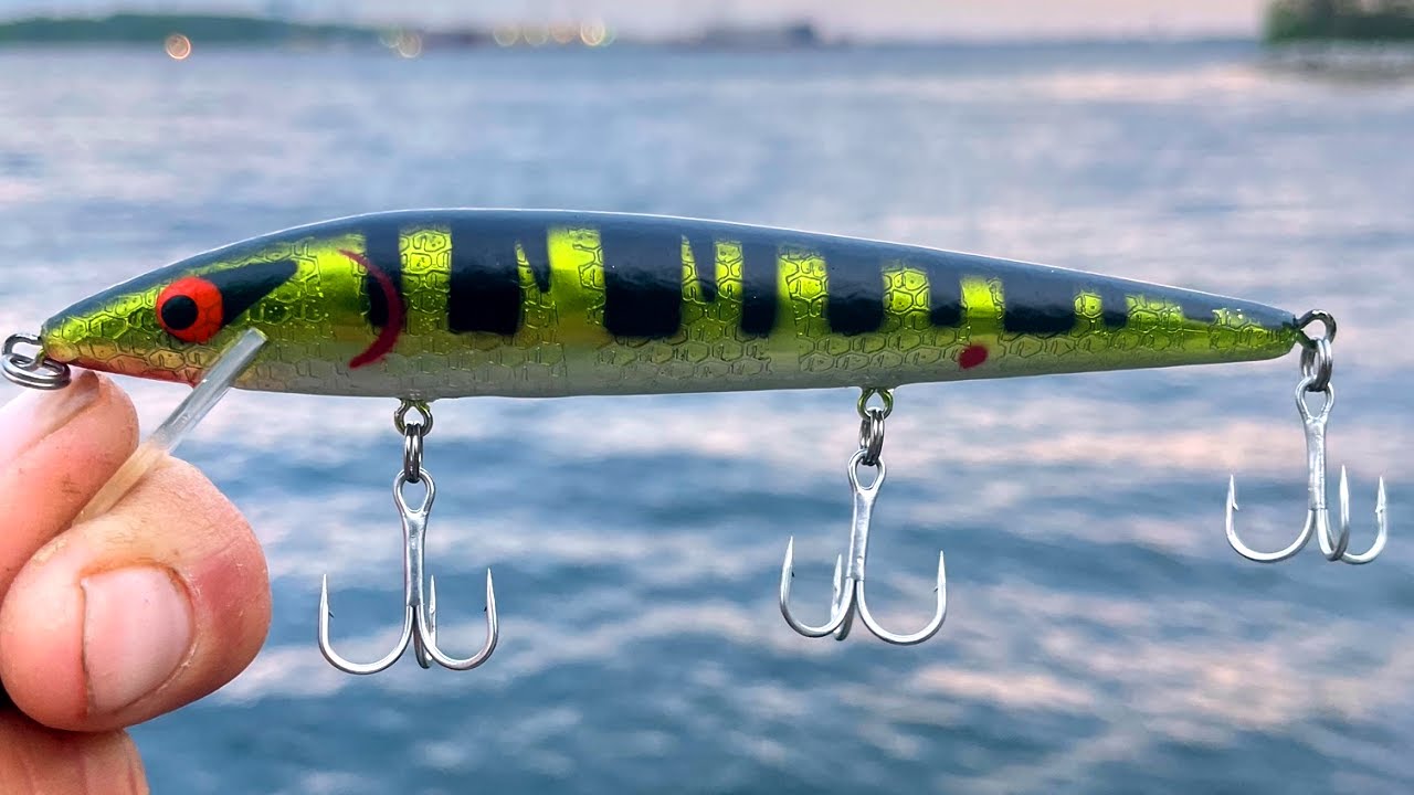 Public Shore Fishing GIANT Pike (My Favorite Lure)